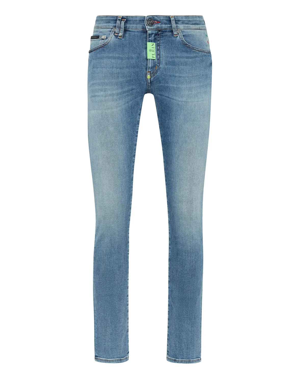 Denim Trousers Super fit Hexagon, цвет: Синий