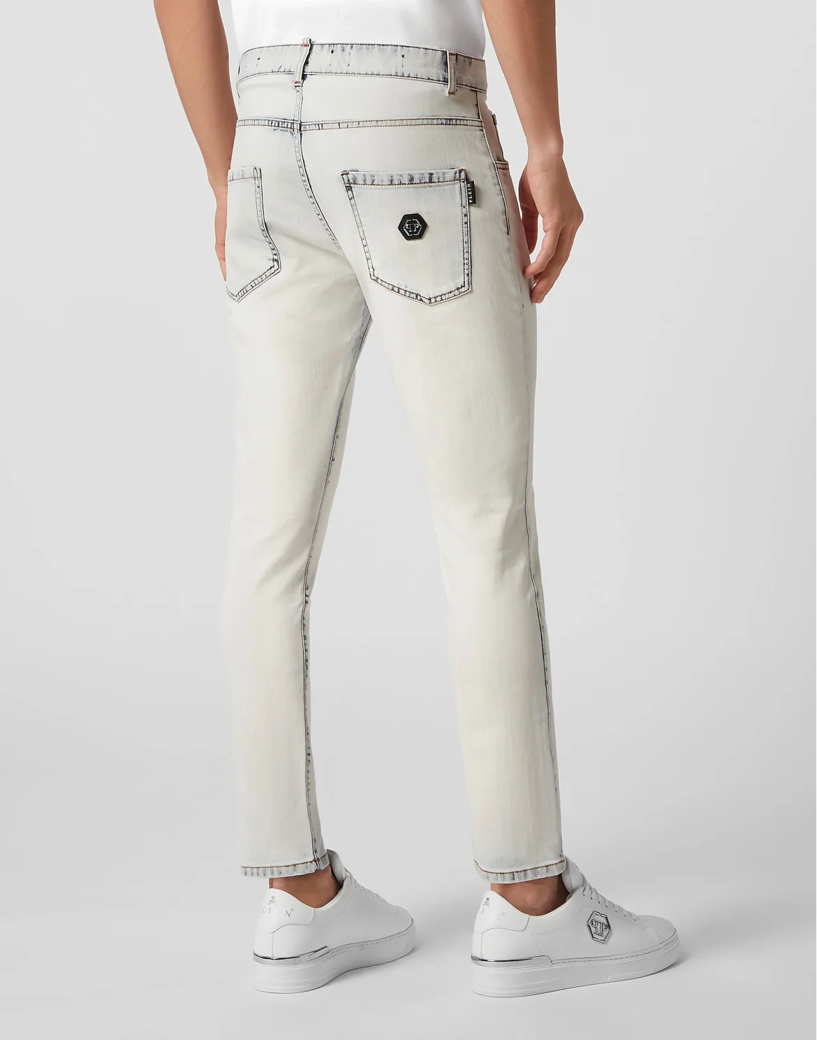 Denim Trousers Skinny Fit, цвет: Синий