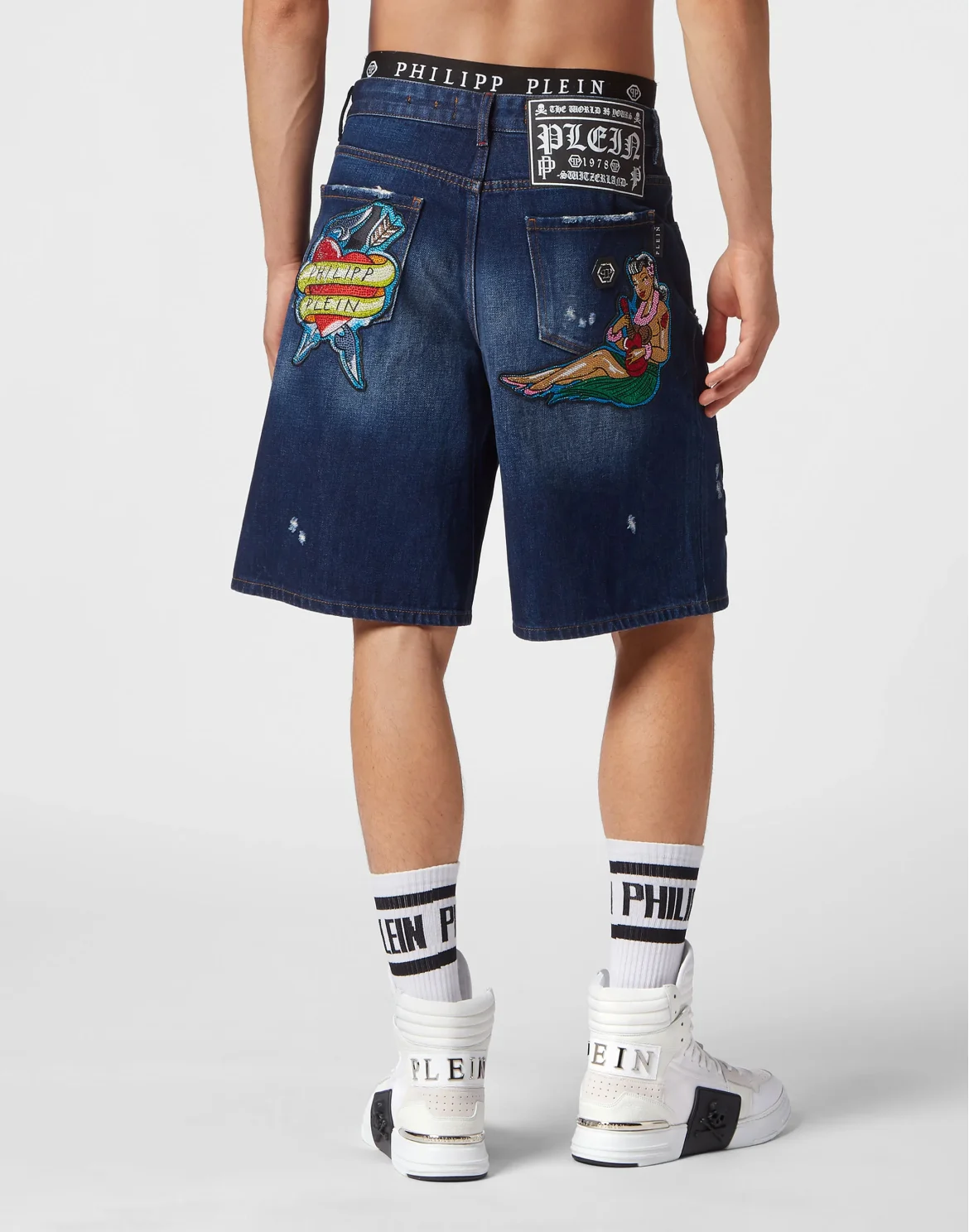 5-Pocket Denim Shorts Hawaii, цвет: Синий
