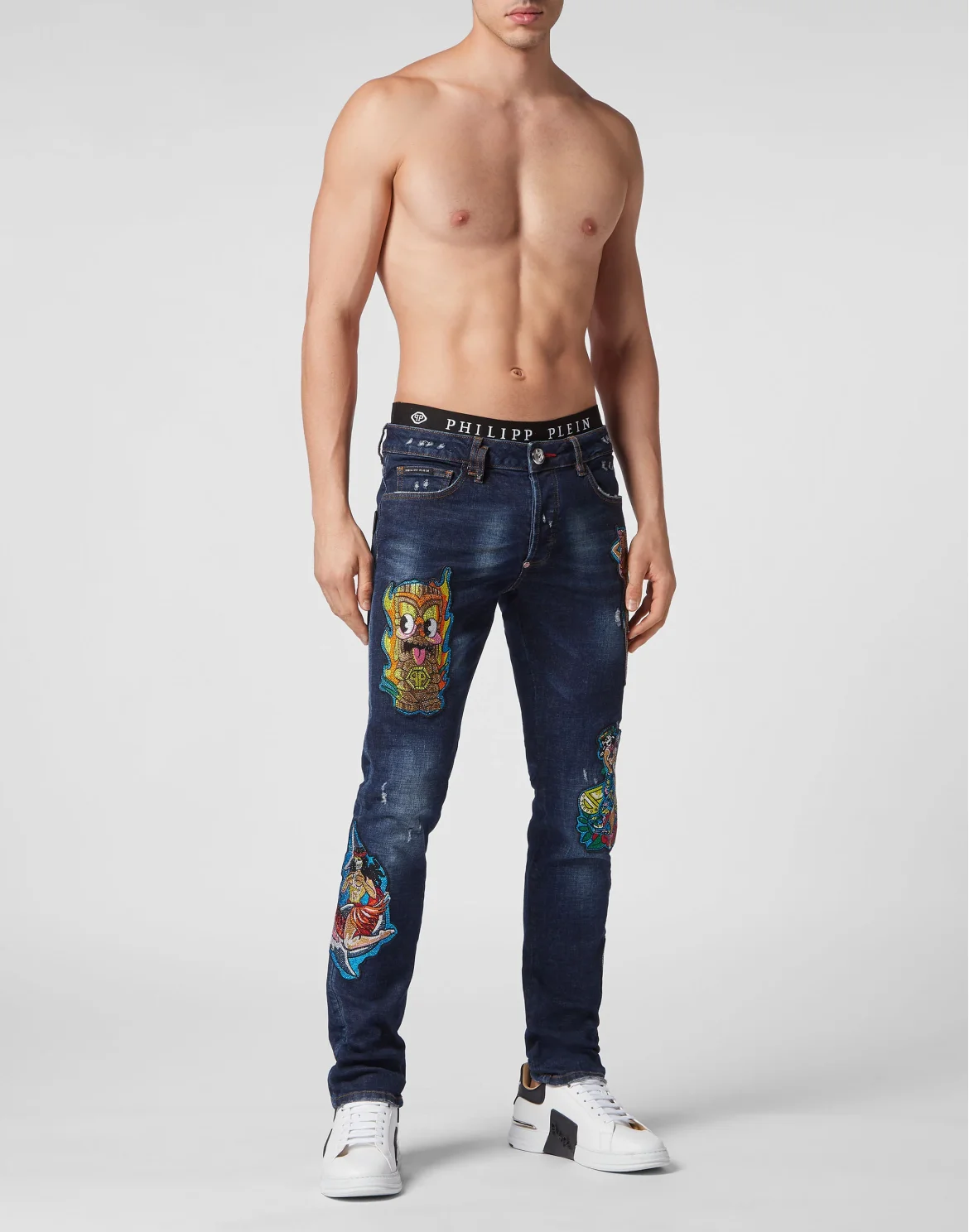Denim Trousers Super Straight Cut Hawaii, цвет: Синий