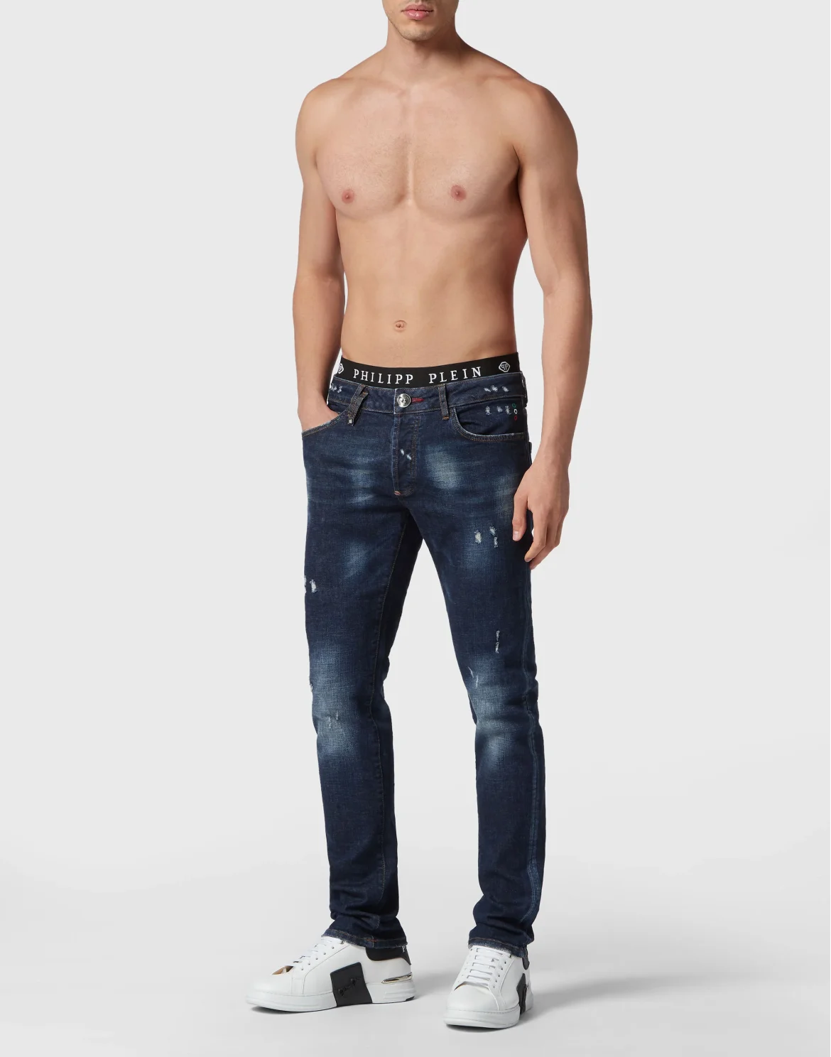 Denim Trousers Super Straight Cut Hawaii, цвет: Синий