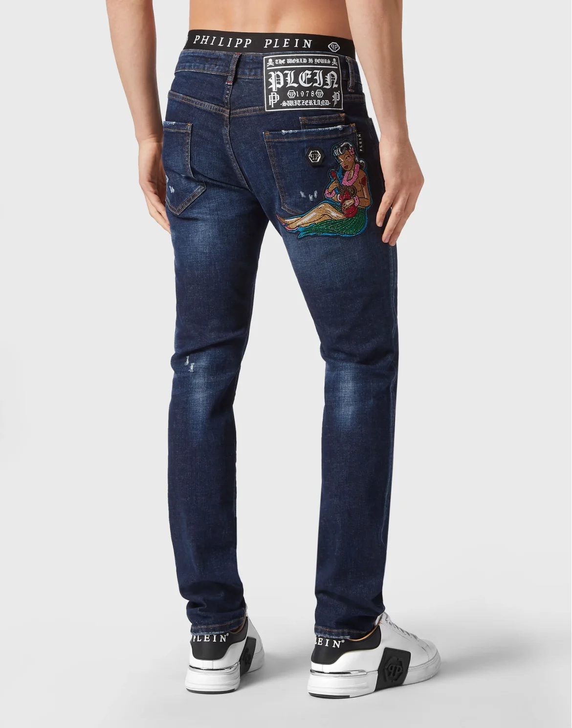 Denim Trousers Super Straight Cut Hawaii, цвет: Синий