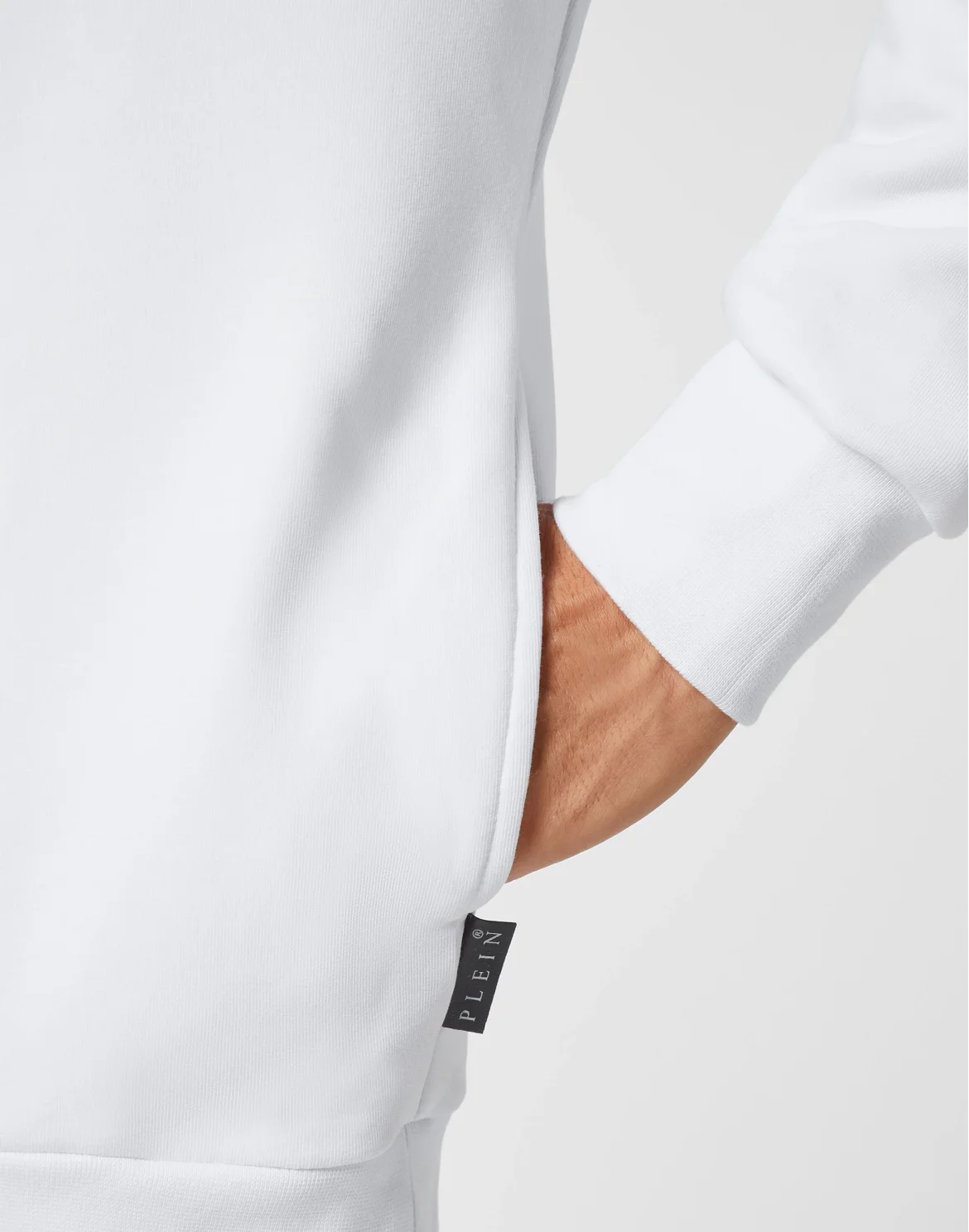 Hoodie Sweatshirt Hexagon, цвет: Белый