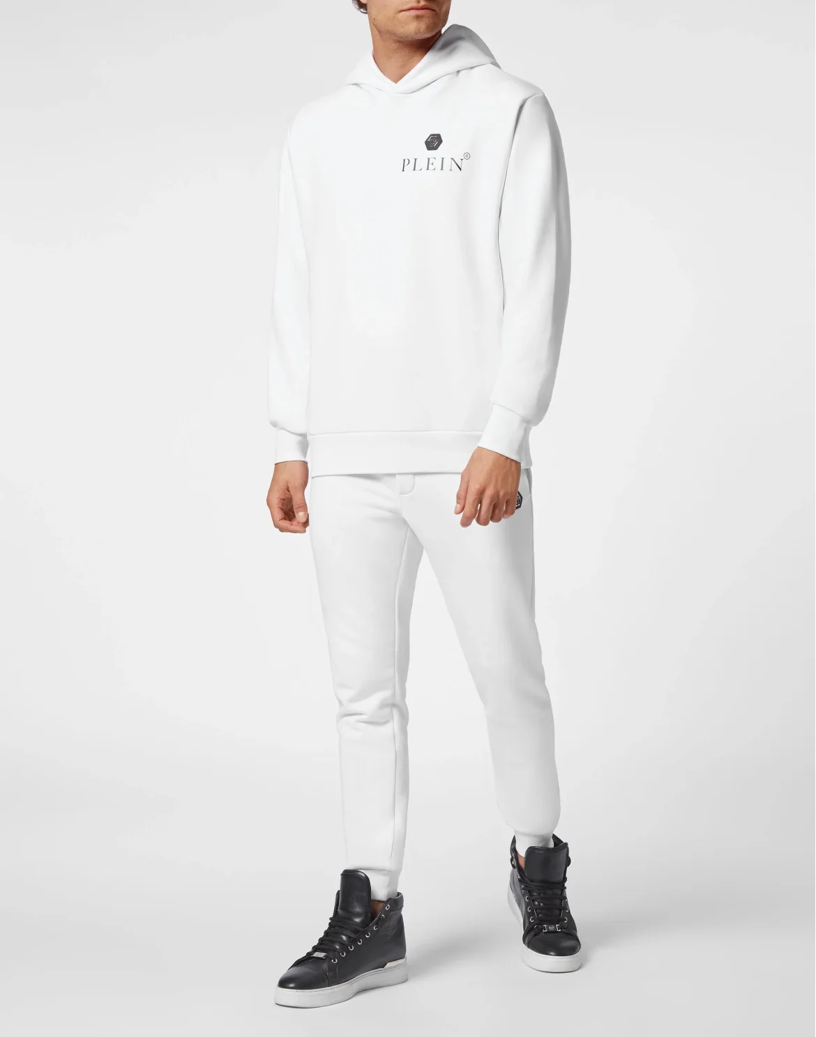 Hoodie Sweatshirt Hexagon, цвет: Белый
