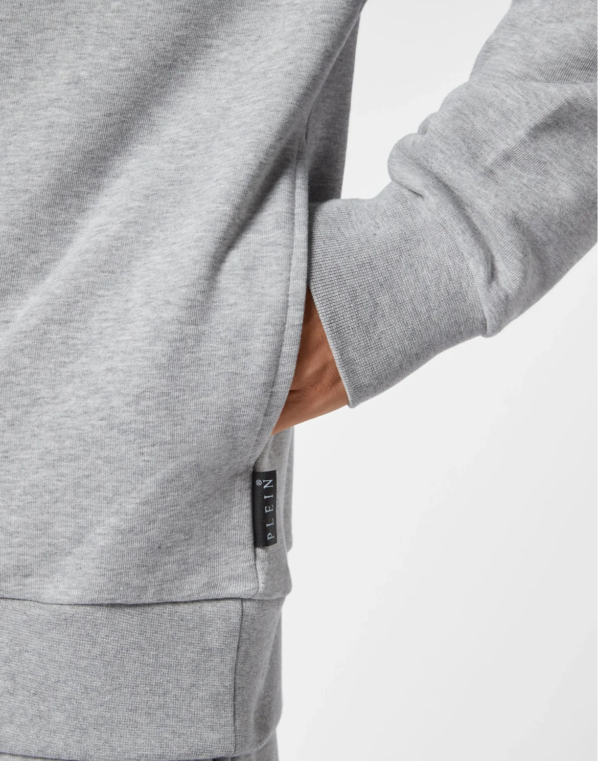 Hoodie Sweatshirt Hexagon, цвет: Серый