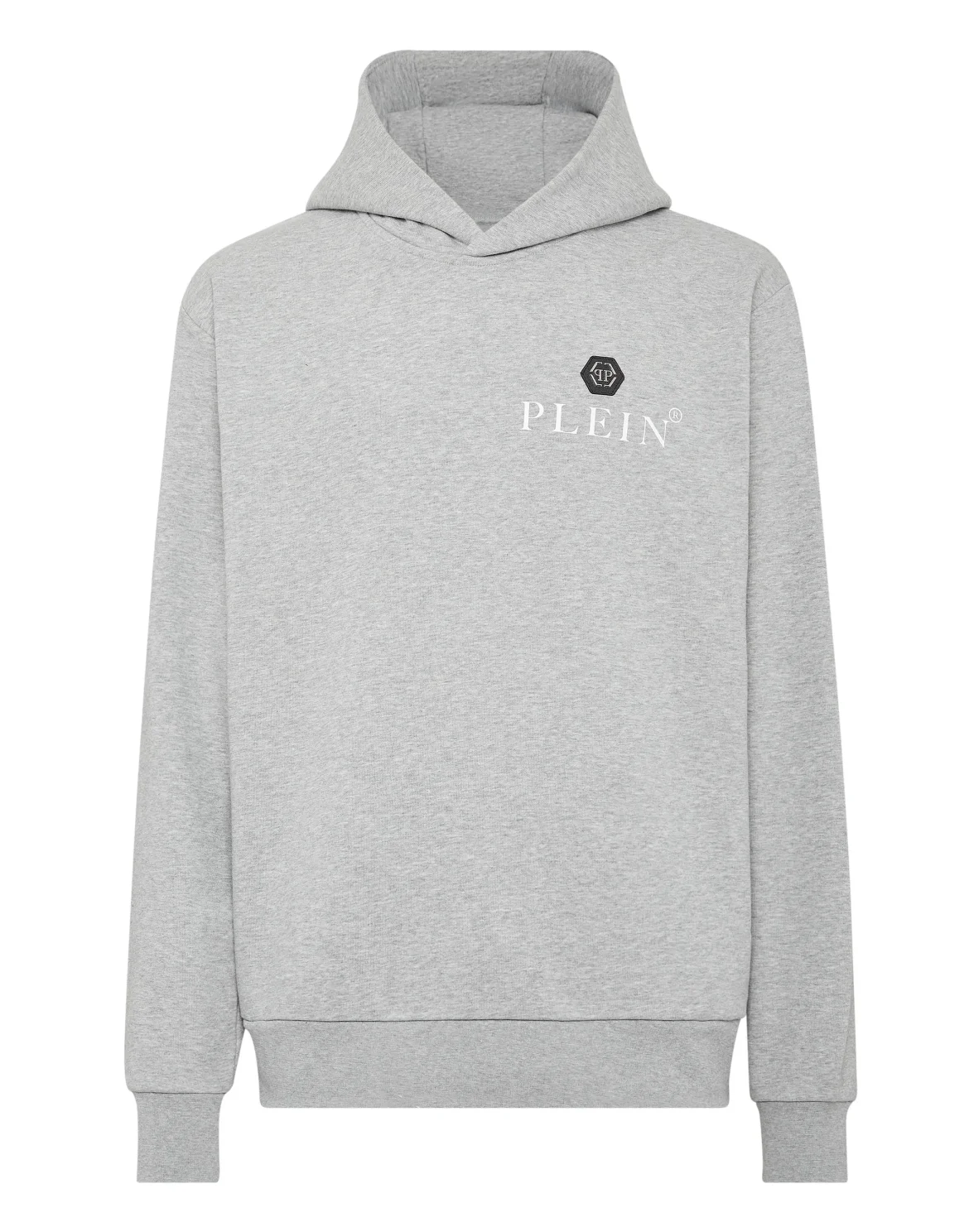 Hoodie Sweatshirt Hexagon, цвет: Серый