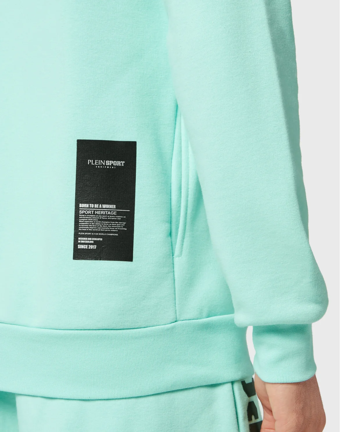 Hoodie Sweatshirt Tiger, цвет: Бирюзовый