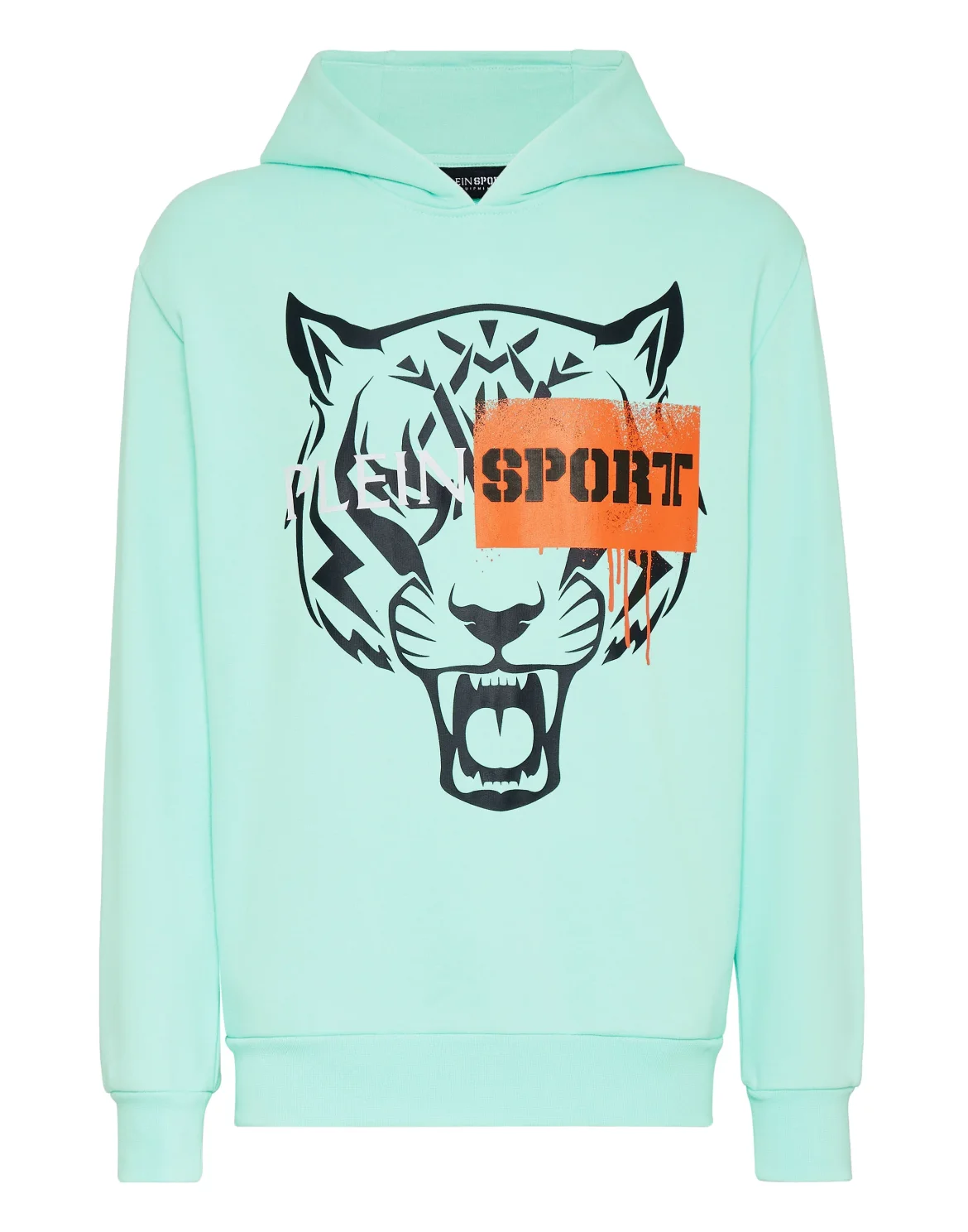 Hoodie Sweatshirt Tiger, цвет: Бирюзовый