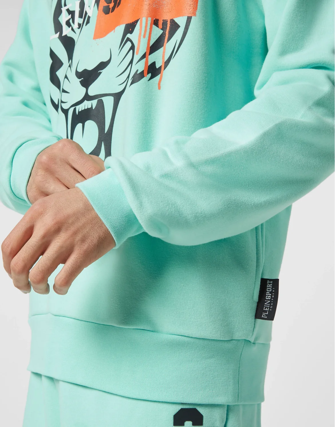Sweatshirt Tiger, цвет: Бирюзовый