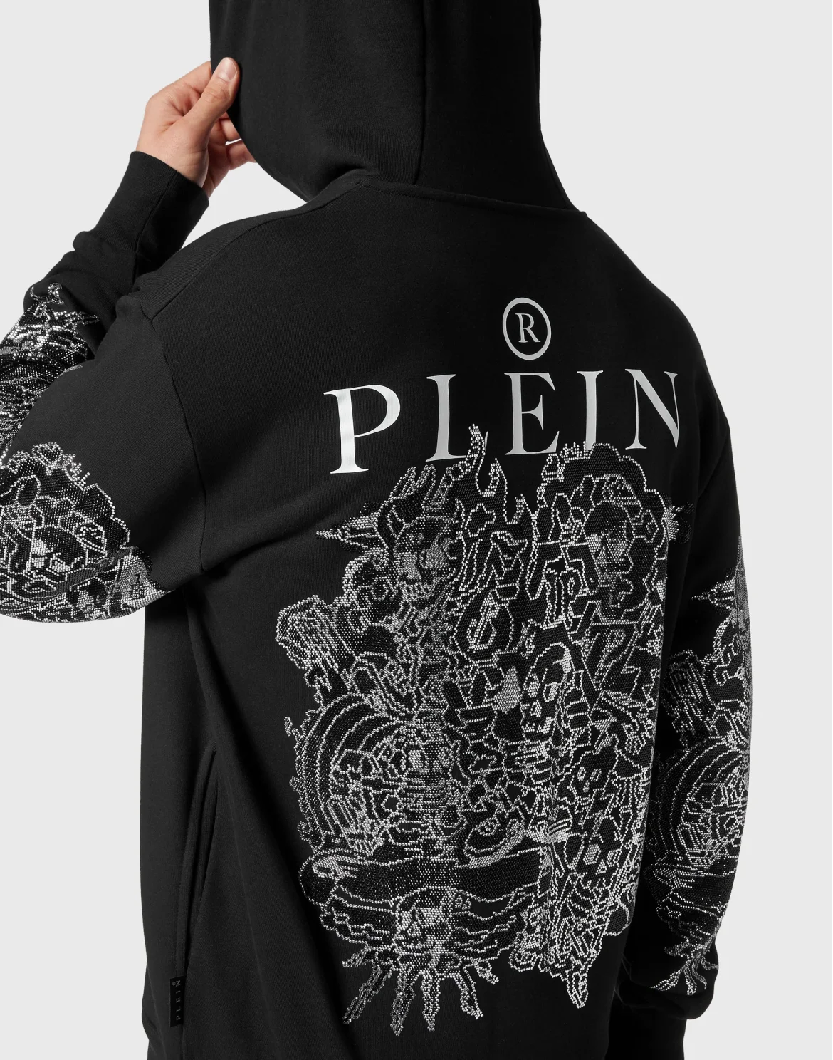 Hoodie sweatshirt Skully Gang, цвет: Черный