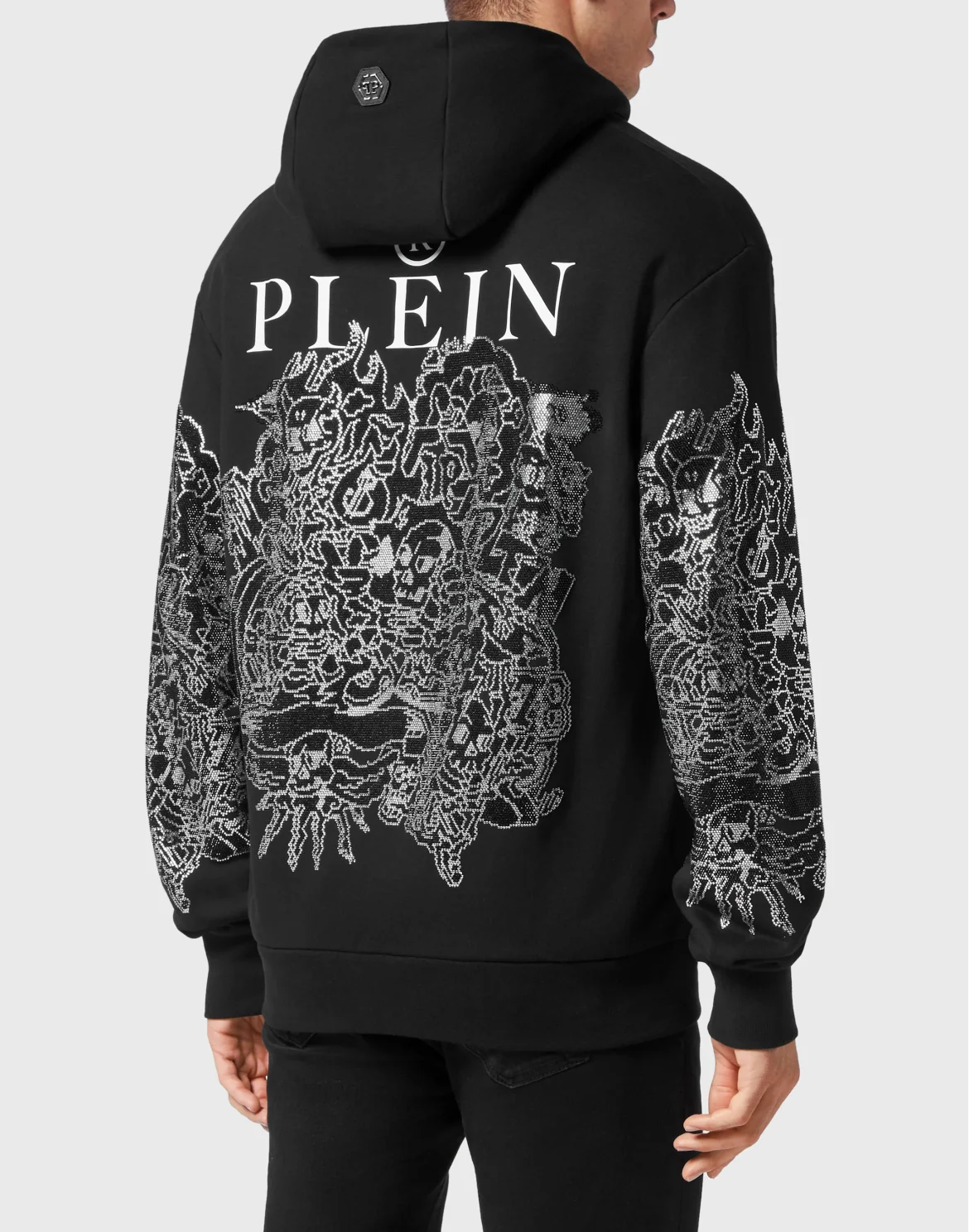 Hoodie sweatshirt Skully Gang, цвет: Черный
