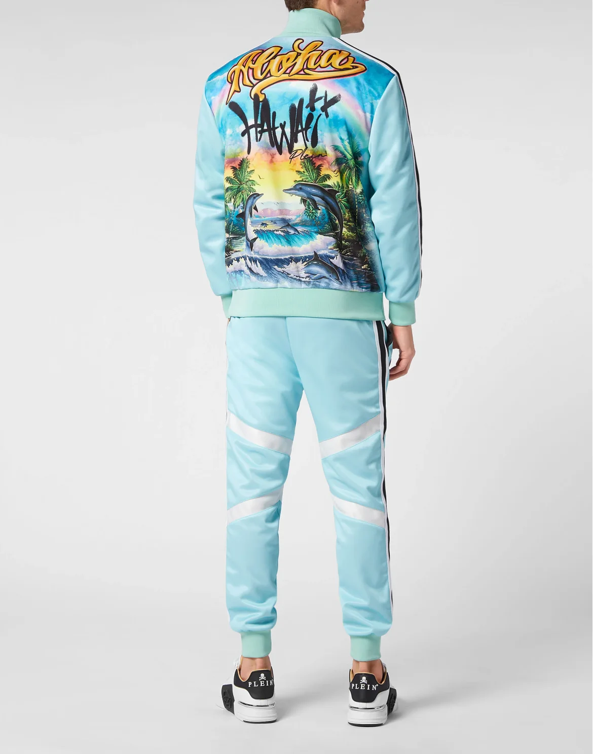 TRACKSUIT: ZIP-UP JACKET + JOGGING PANTS HAWAII, цвет: Голубой