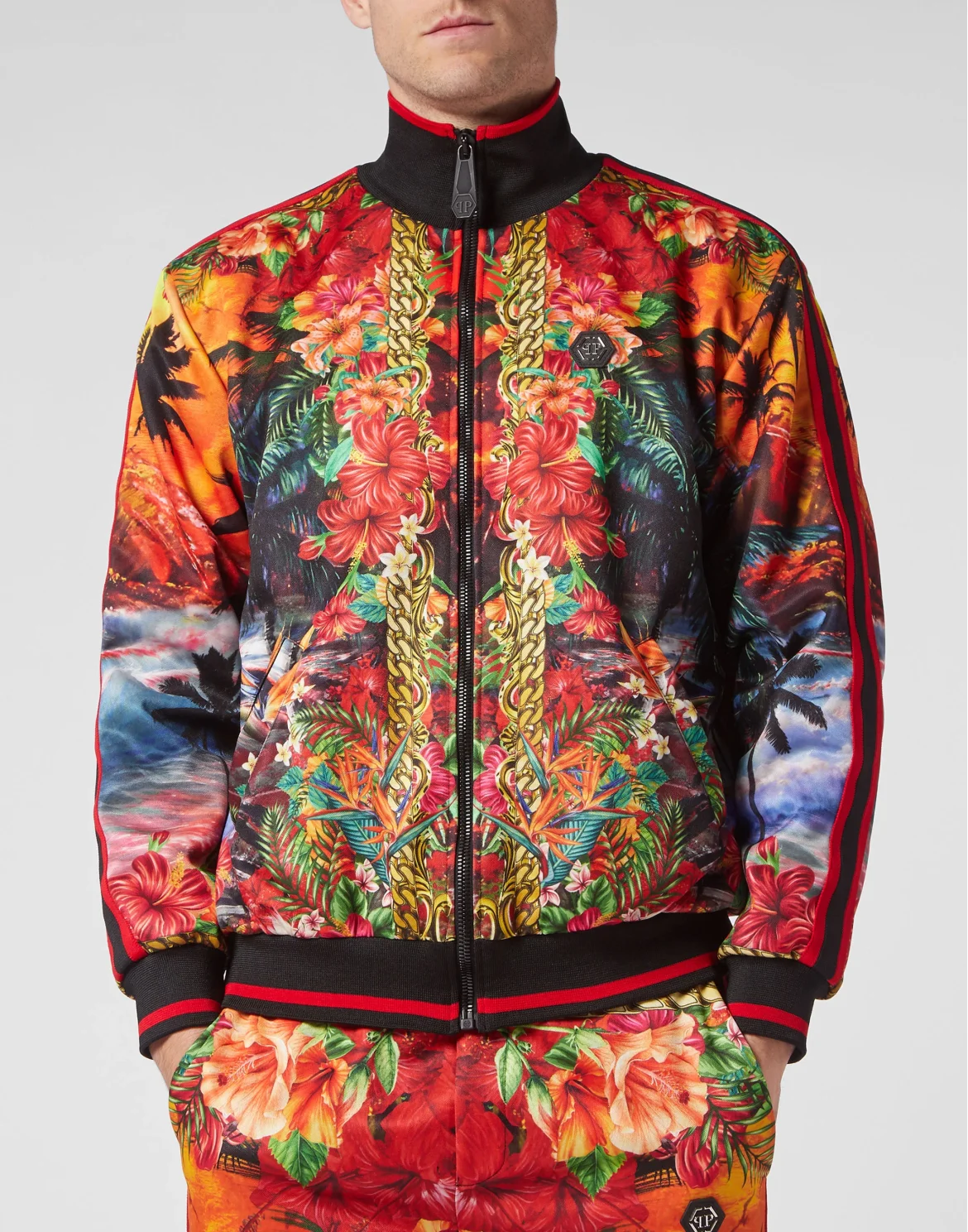 TRACKSUIT: ZIP-UP JACKET + JOGGING PANTS HAWAII, цвет: Мультиколор