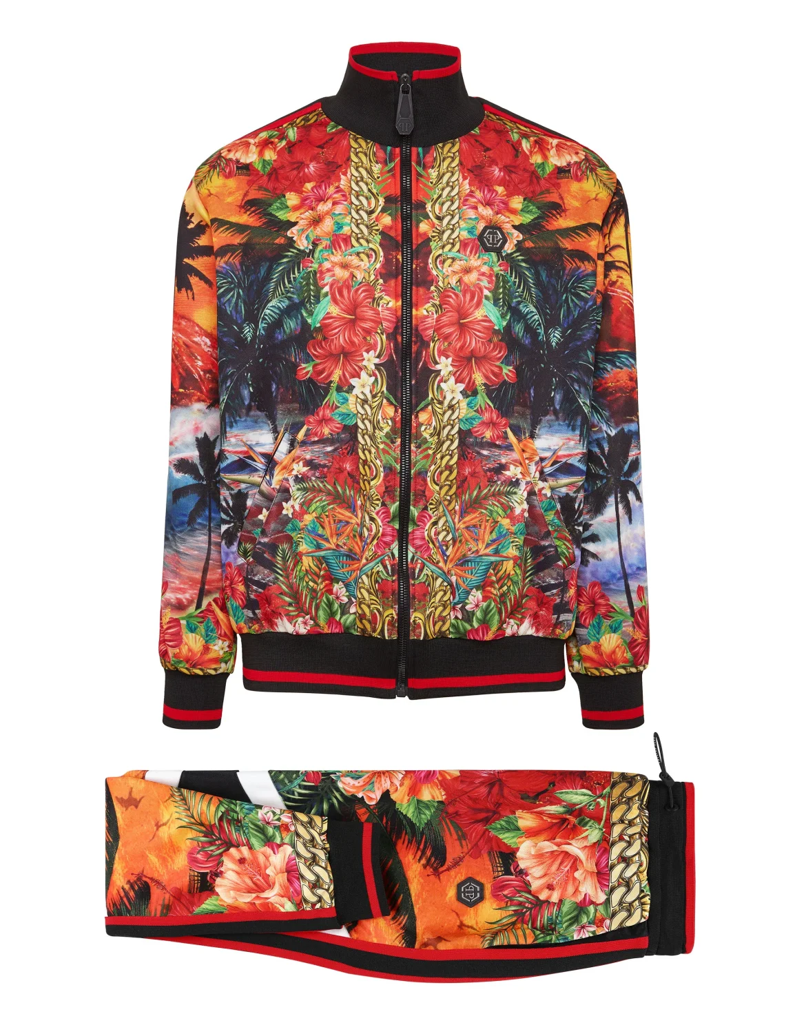 TRACKSUIT: ZIP-UP JACKET + JOGGING PANTS HAWAII, цвет: Мультиколор