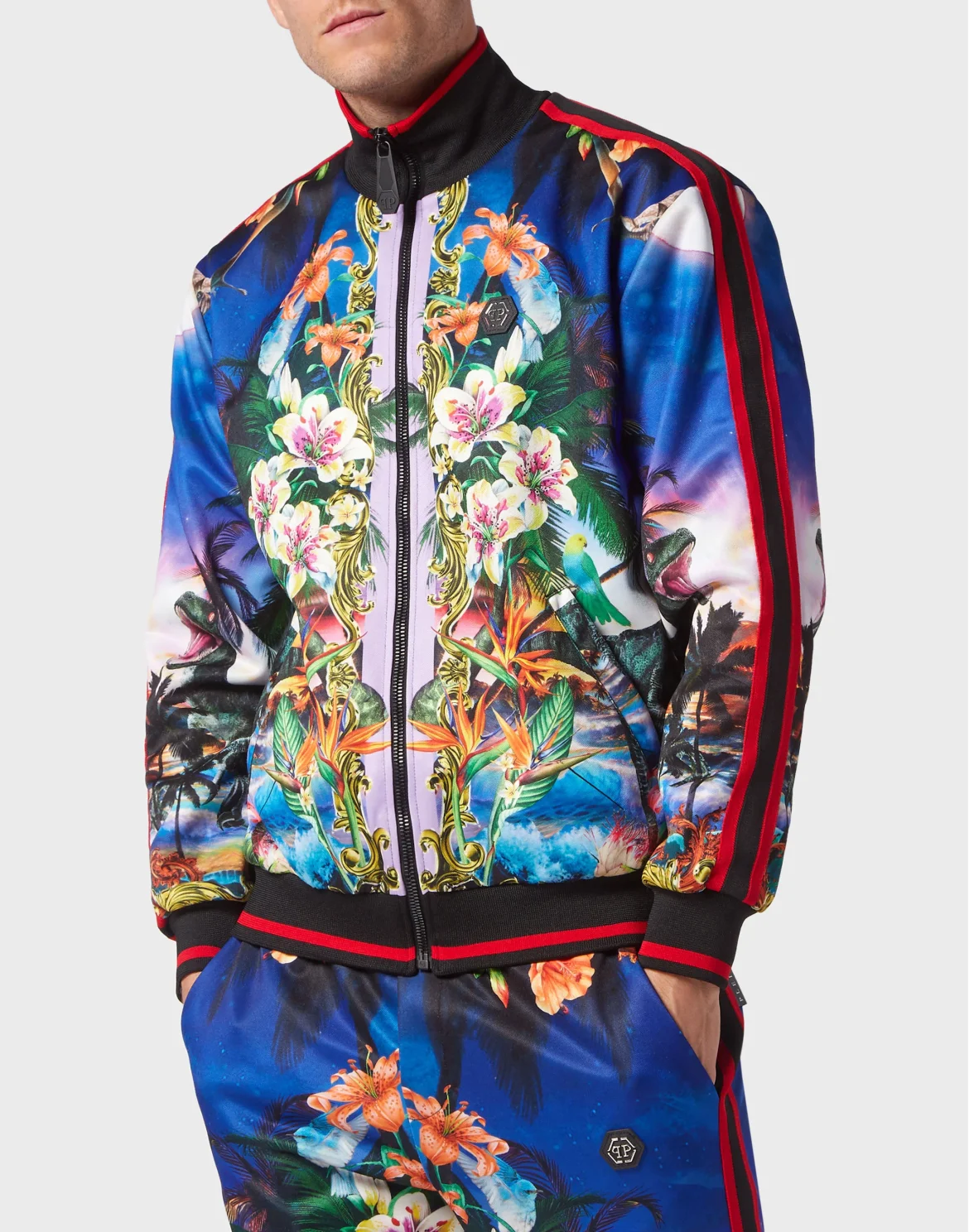 TRACKSUIT: ZIP-UP JACKET + JOGGING PANTS HAWAII, цвет: Мультиколор