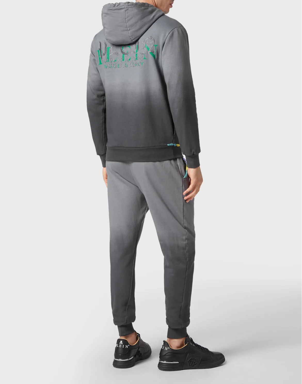 Jogging Tracksuit: Top/Trousers Gothic Plein, цвет: Черный