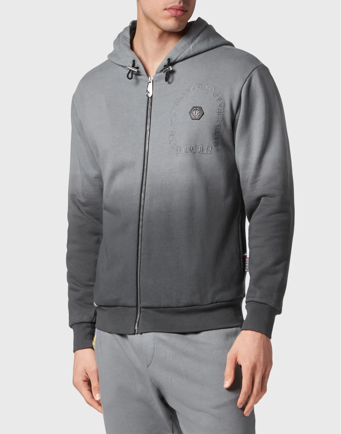 Jogging Tracksuit: Top/Trousers Gothic Plein, цвет: Черный