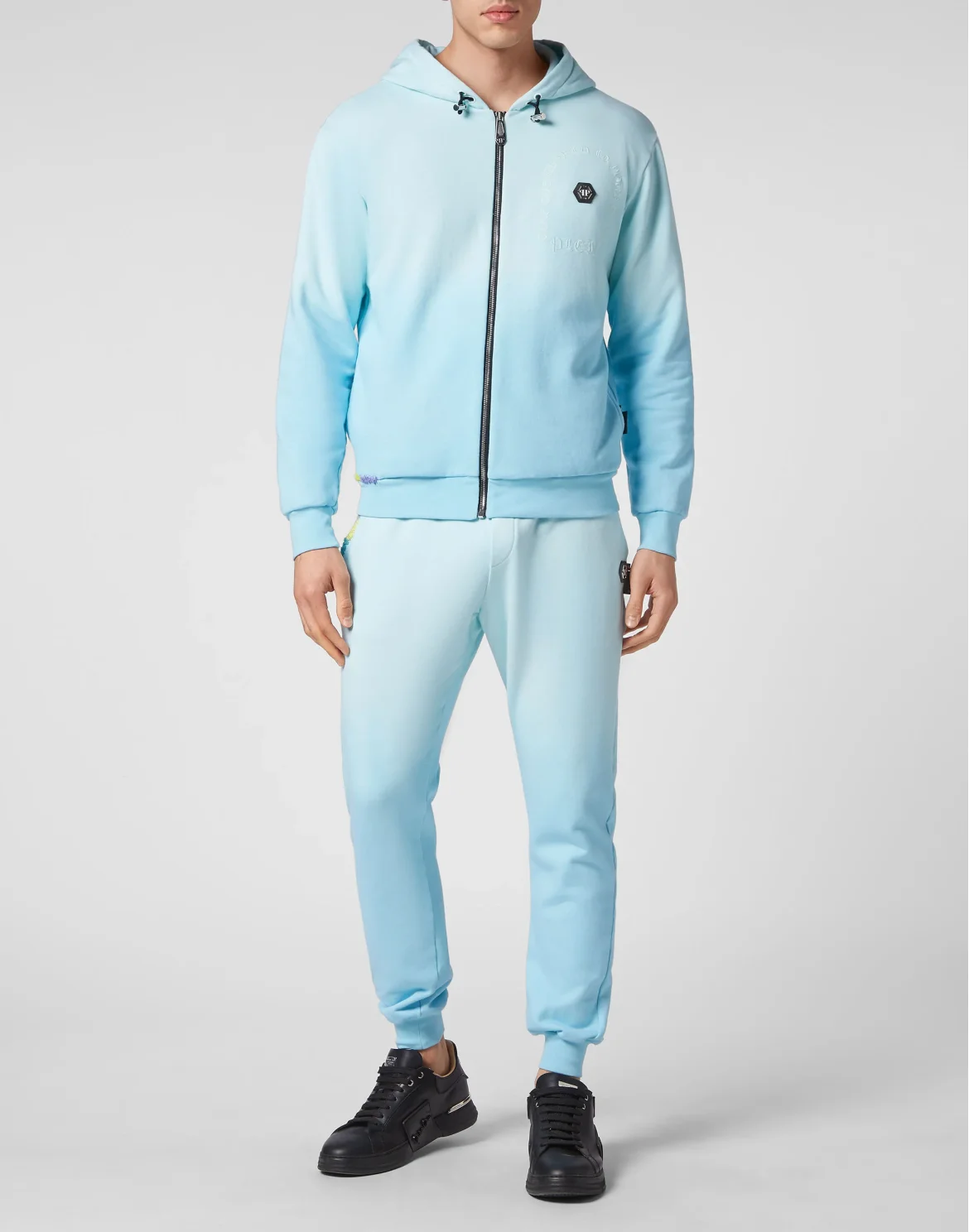 Jogging Tracksuit: Top/Trousers Gothic Plein, цвет: Голубой