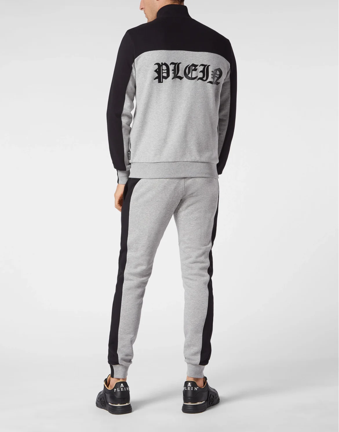 Jogging Tracksuit: Top/Trousers Gothic Plein, цвет: Серый