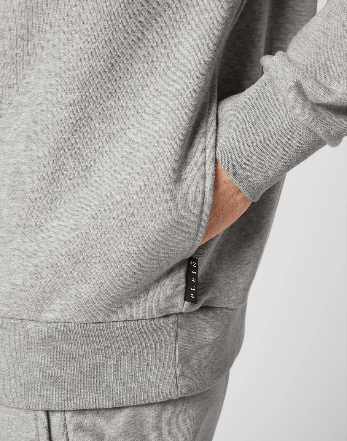 Sweatshirt LS Hexagon, цвет: Серый