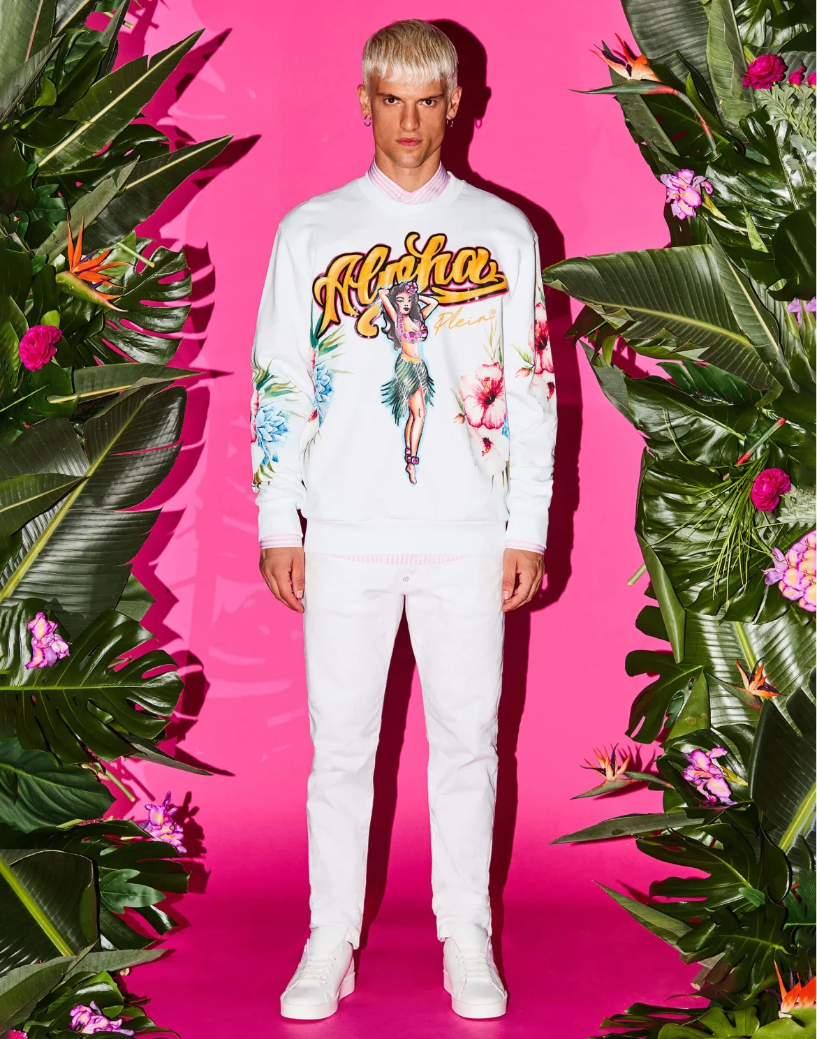Sweatshirt LS Hawaii, цвет: Белый