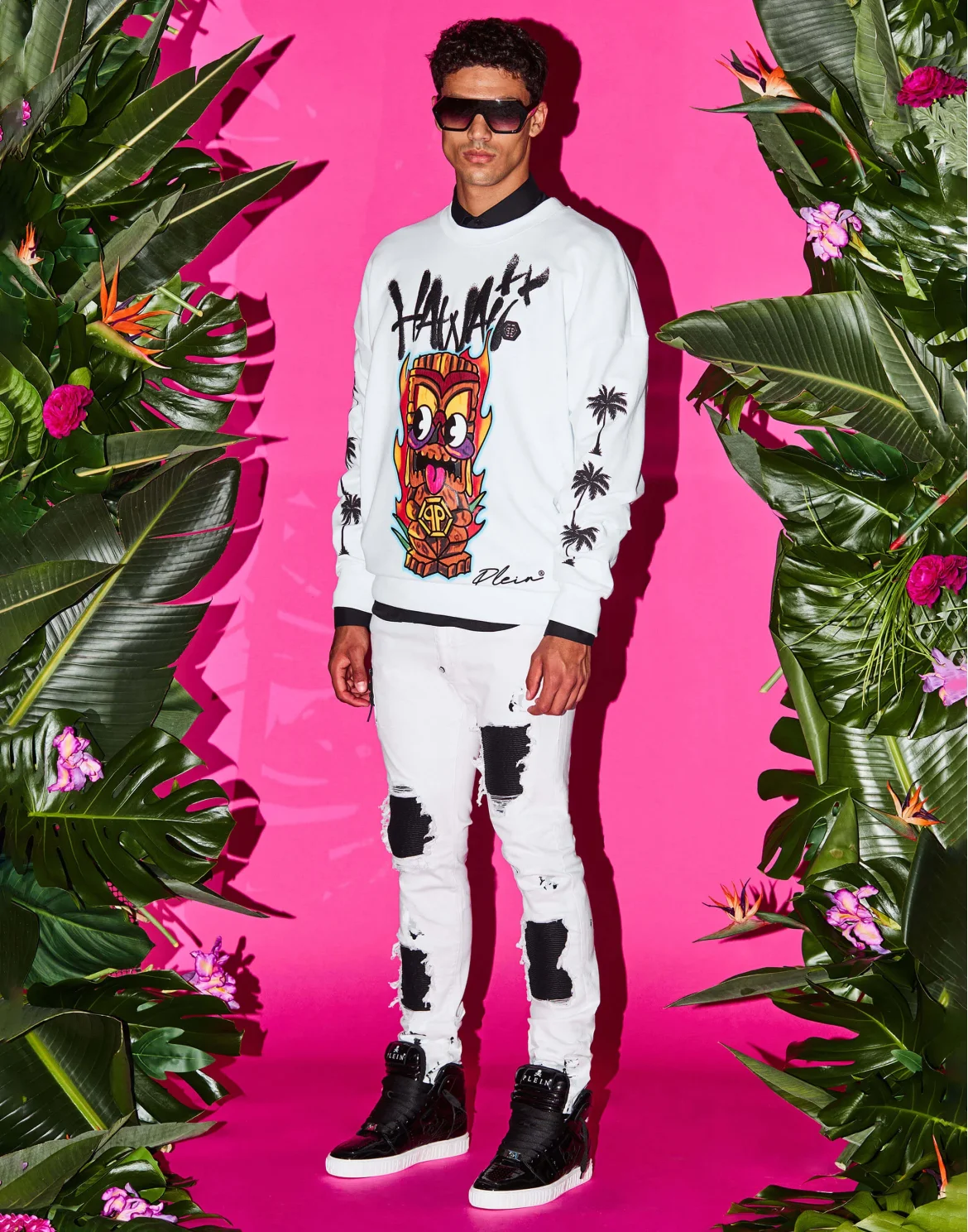Sweatshirt LS Hawaii, цвет: Белый