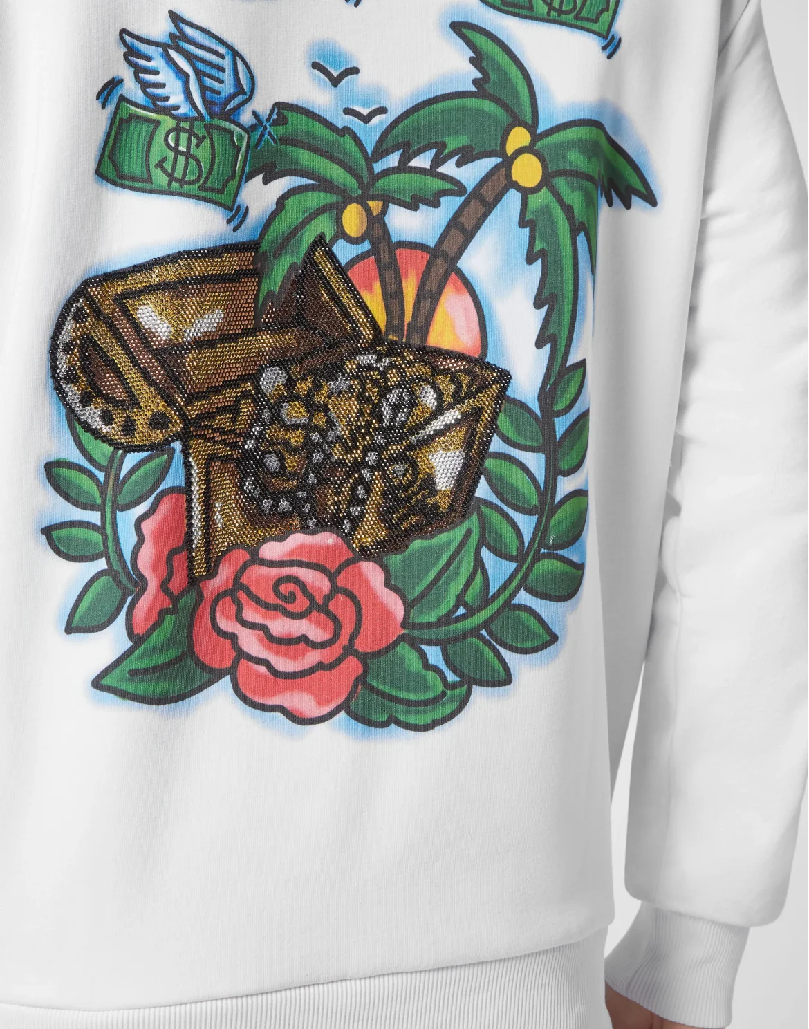 Sweatshirt LS Hawaii, цвет: Белый