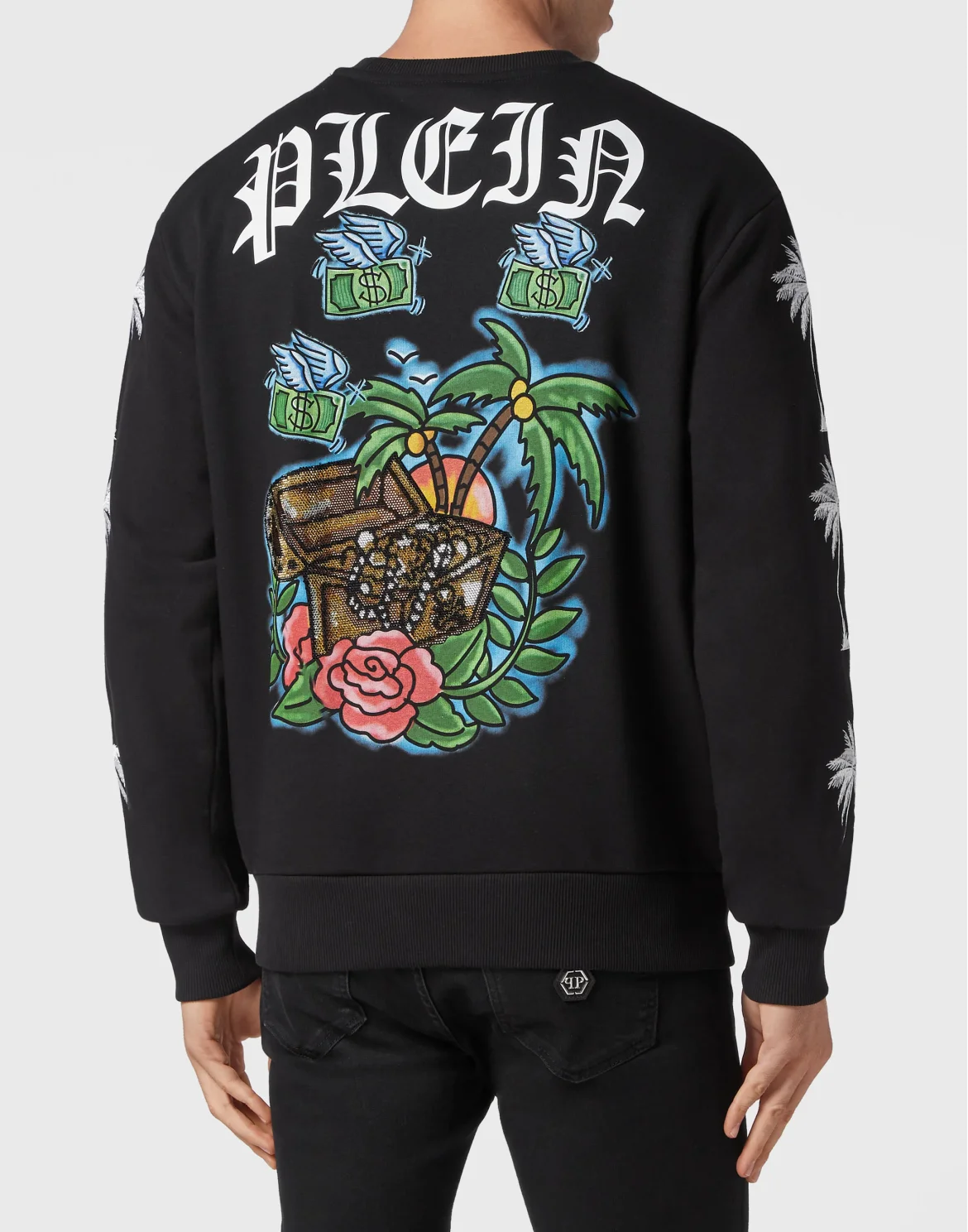 Sweatshirt LS Hawaii, цвет: Черный