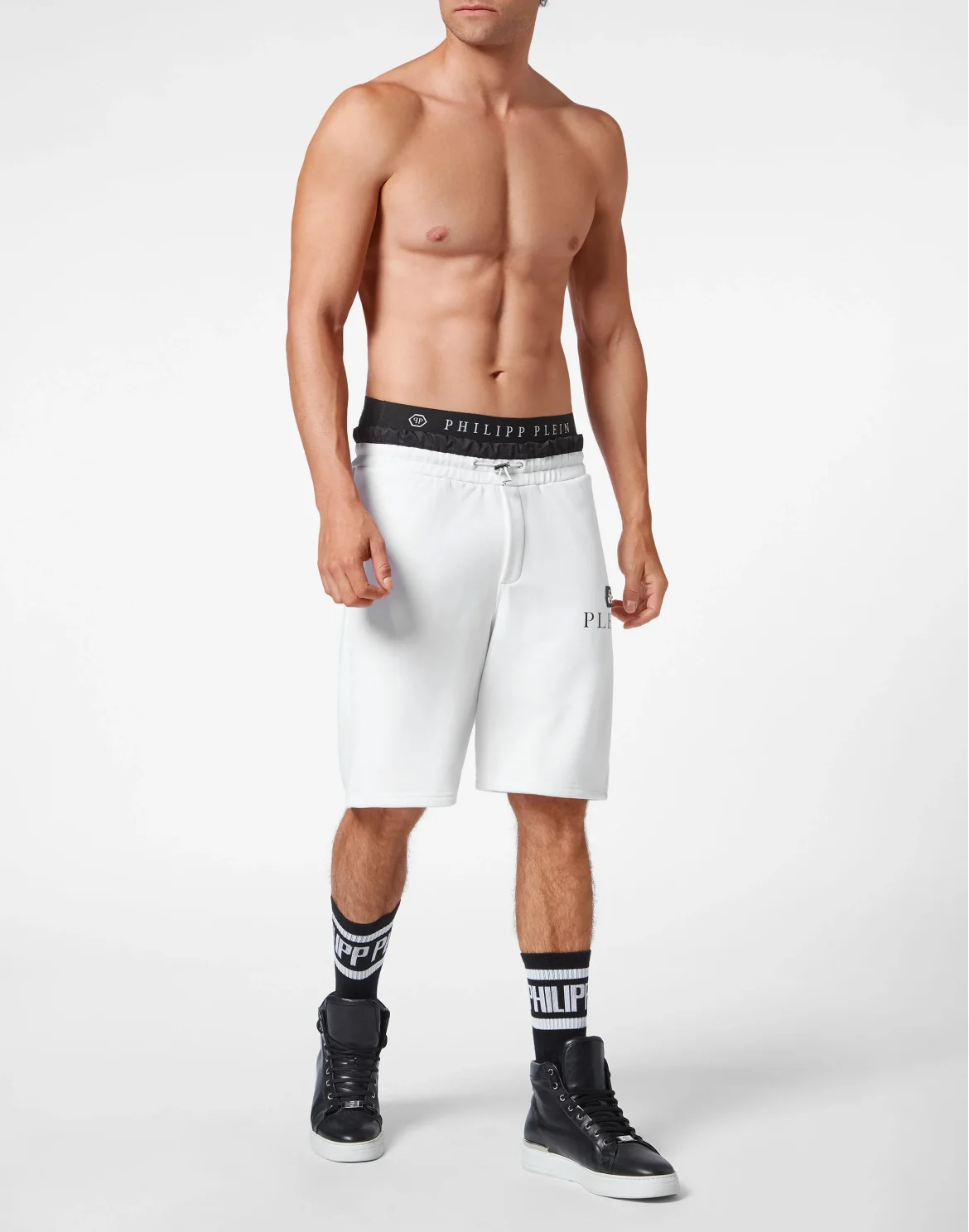 Jogging Shorts Hexagon, цвет: Белый