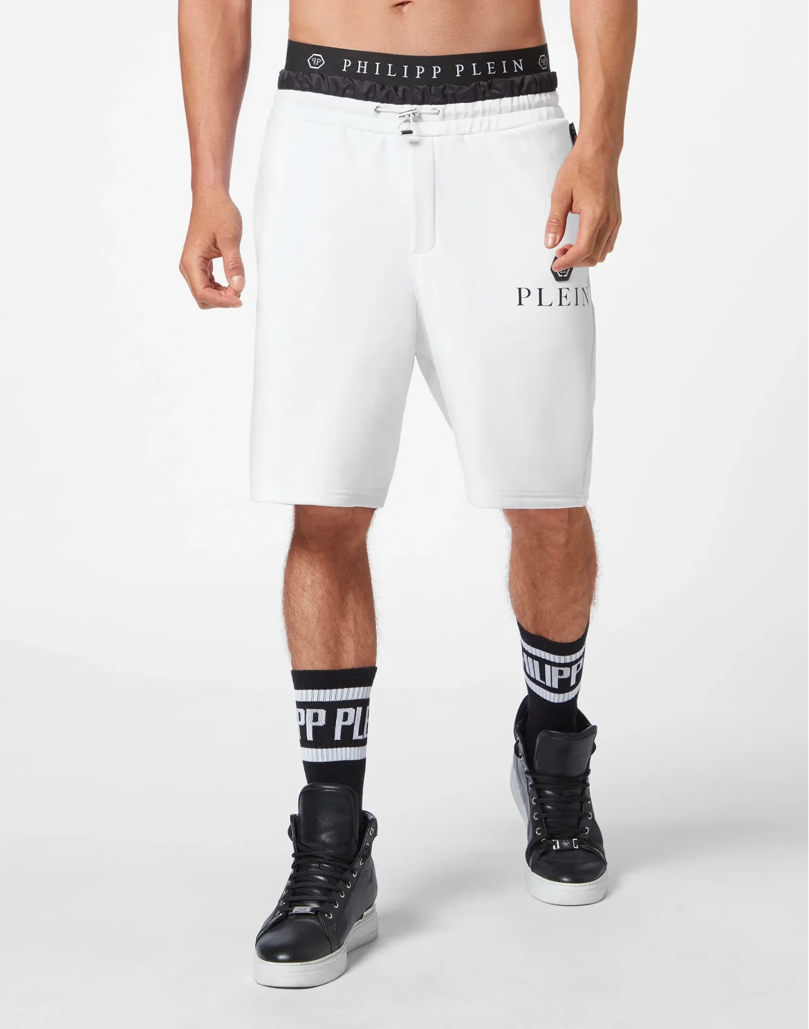 Jogging Shorts Hexagon, цвет: Белый