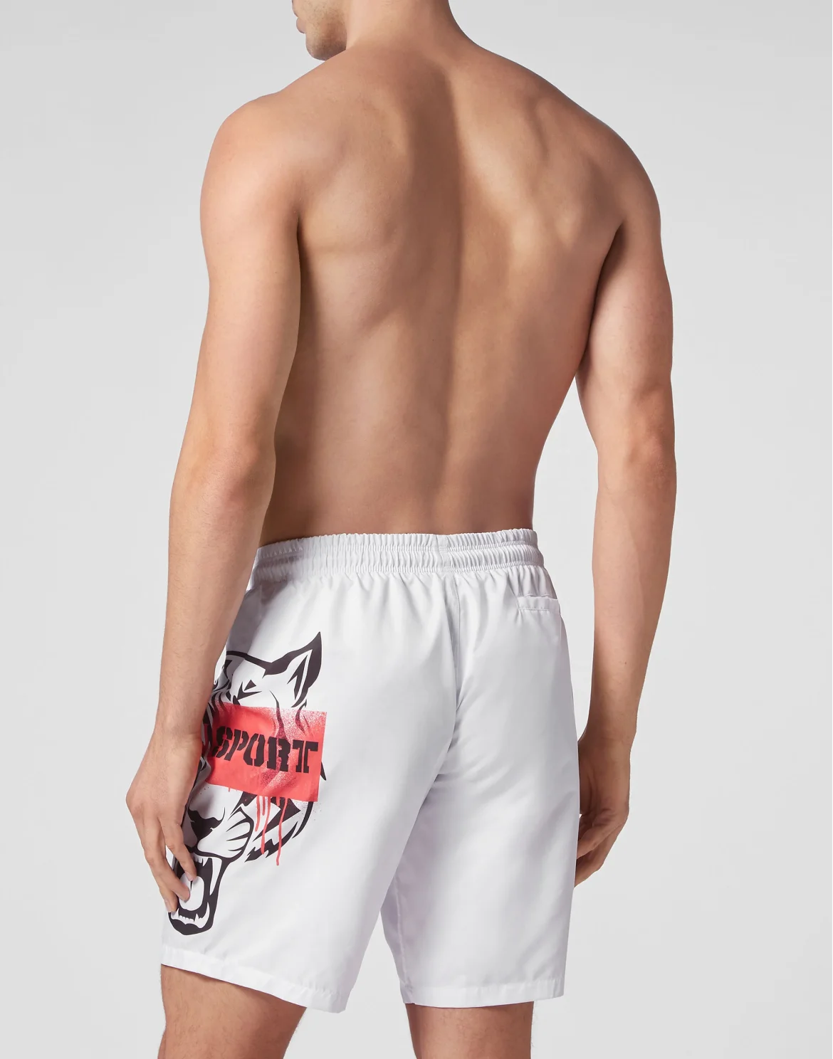 Swim-Trunks Tiger, цвет: Белый