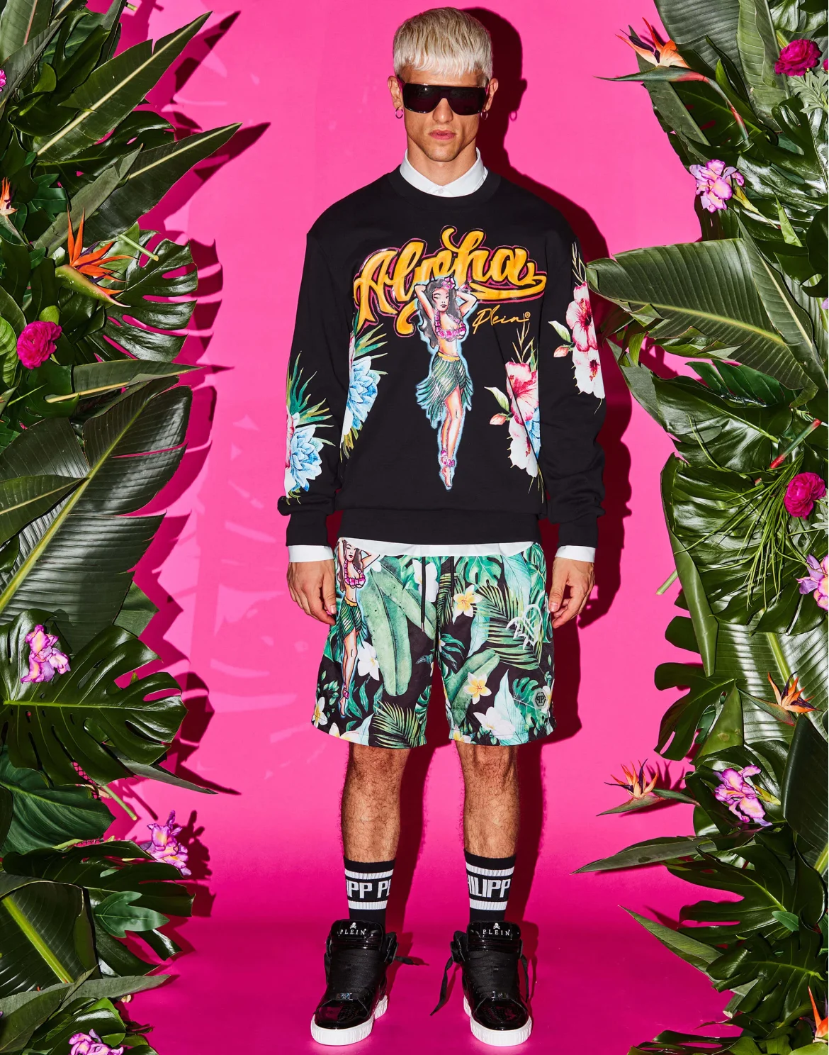 Swim-Trunks Hawaii, цвет: Зеленый