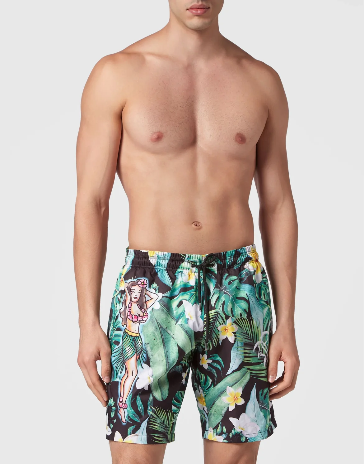 Swim-Trunks Hawaii, цвет: Зеленый