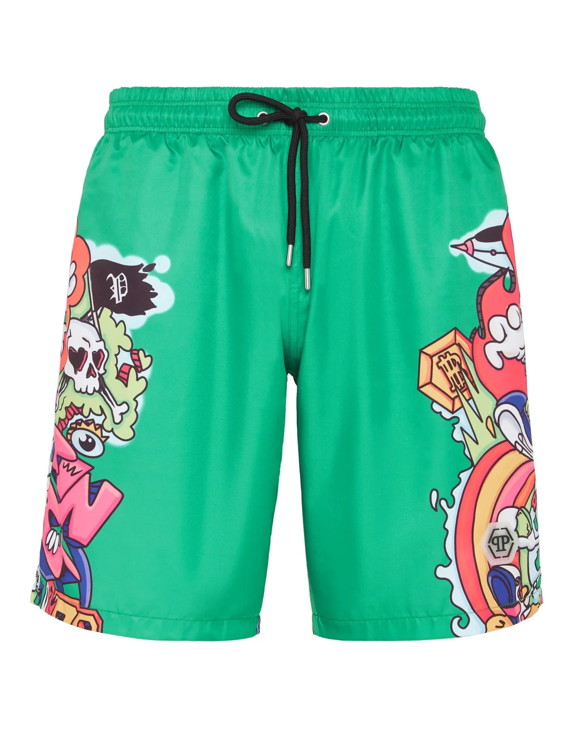 Swim-Trunks Skully Gang, цвет: Зеленый