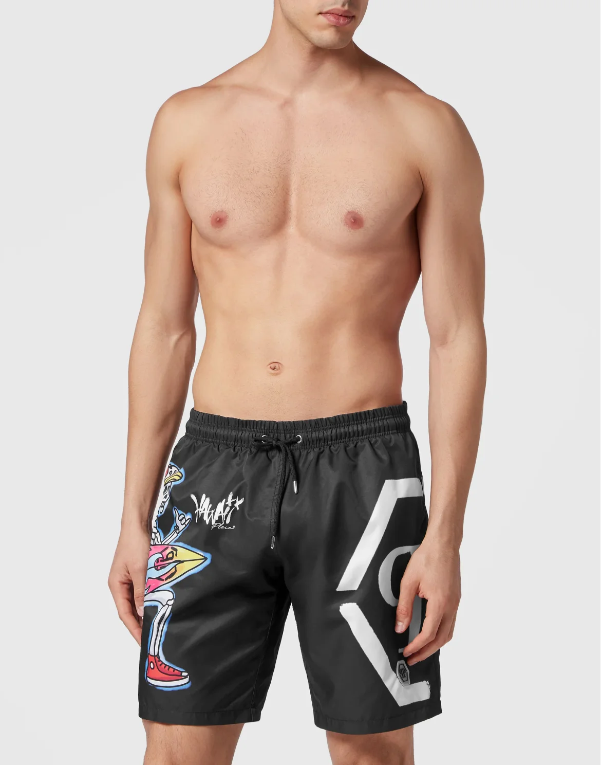 Swim-Trunks Hawaii, цвет: Черный