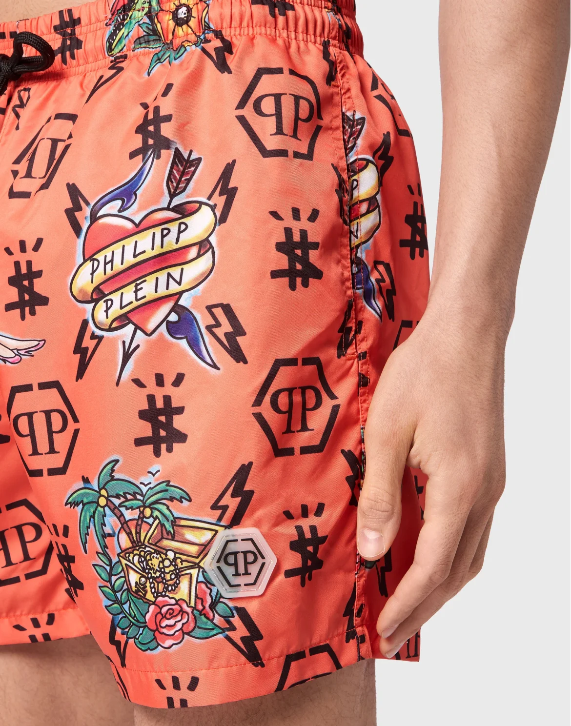 Swim-Trunks Hawaii, цвет: Оранжевый