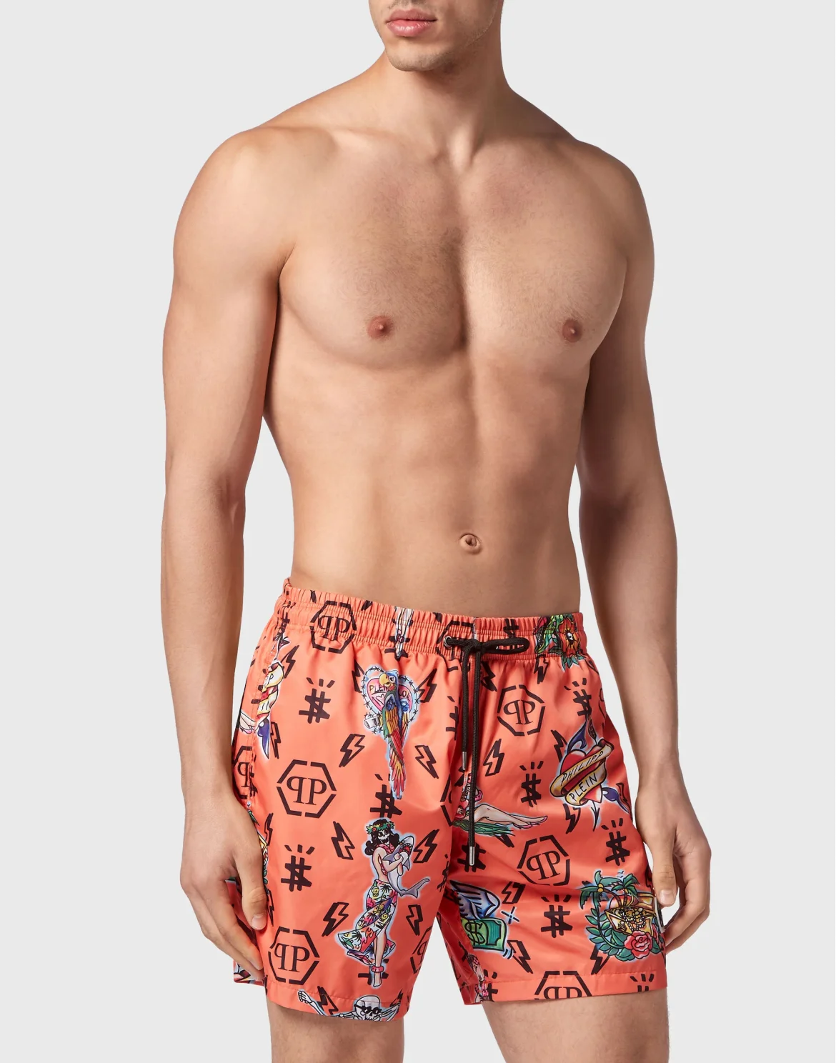 Swim-Trunks Hawaii, цвет: Оранжевый