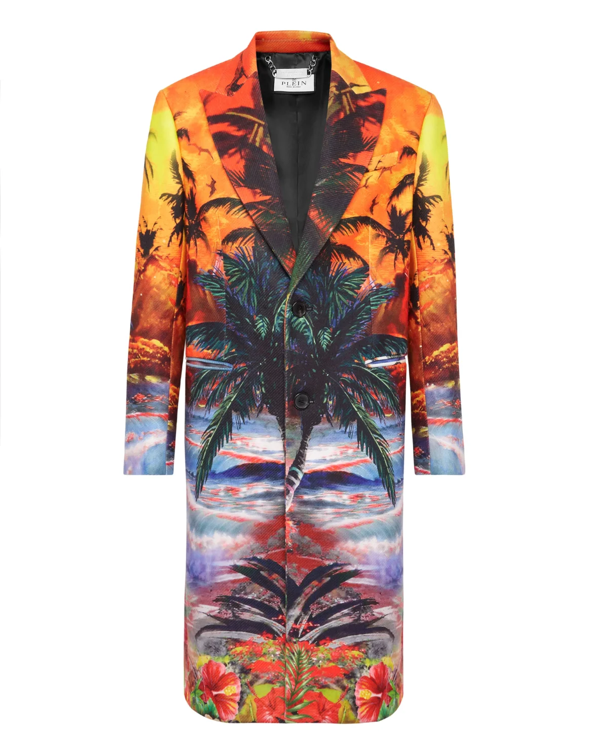 Wool Coat Long Hawaii, цвет: Мультиколор