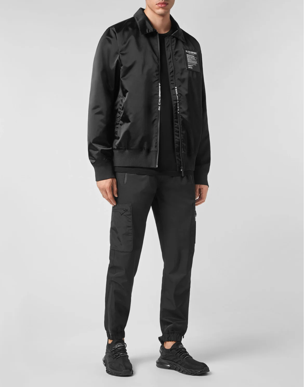 Nylon Bomber, цвет: Черный