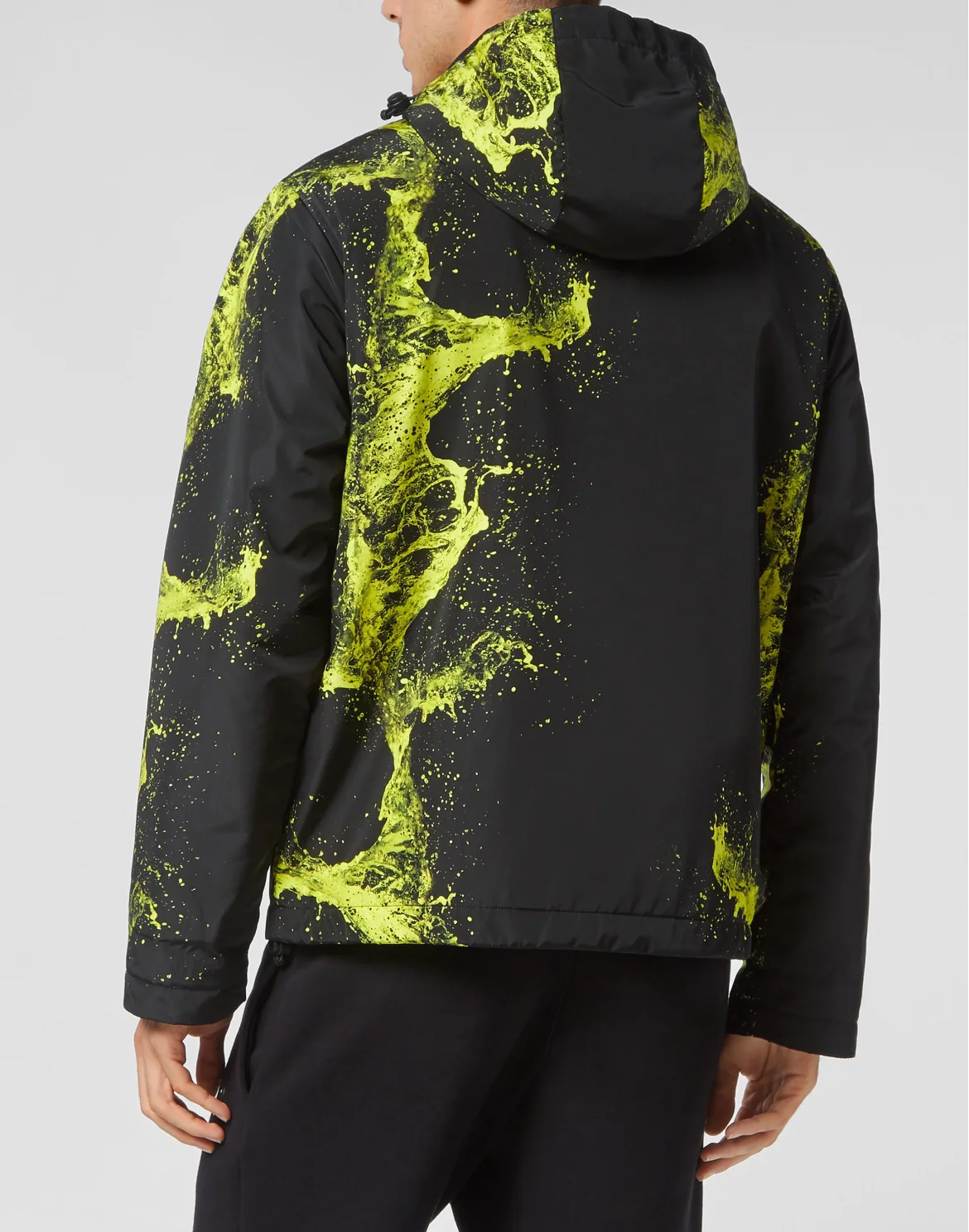 Nylon Padded Jacket, цвет: Черный