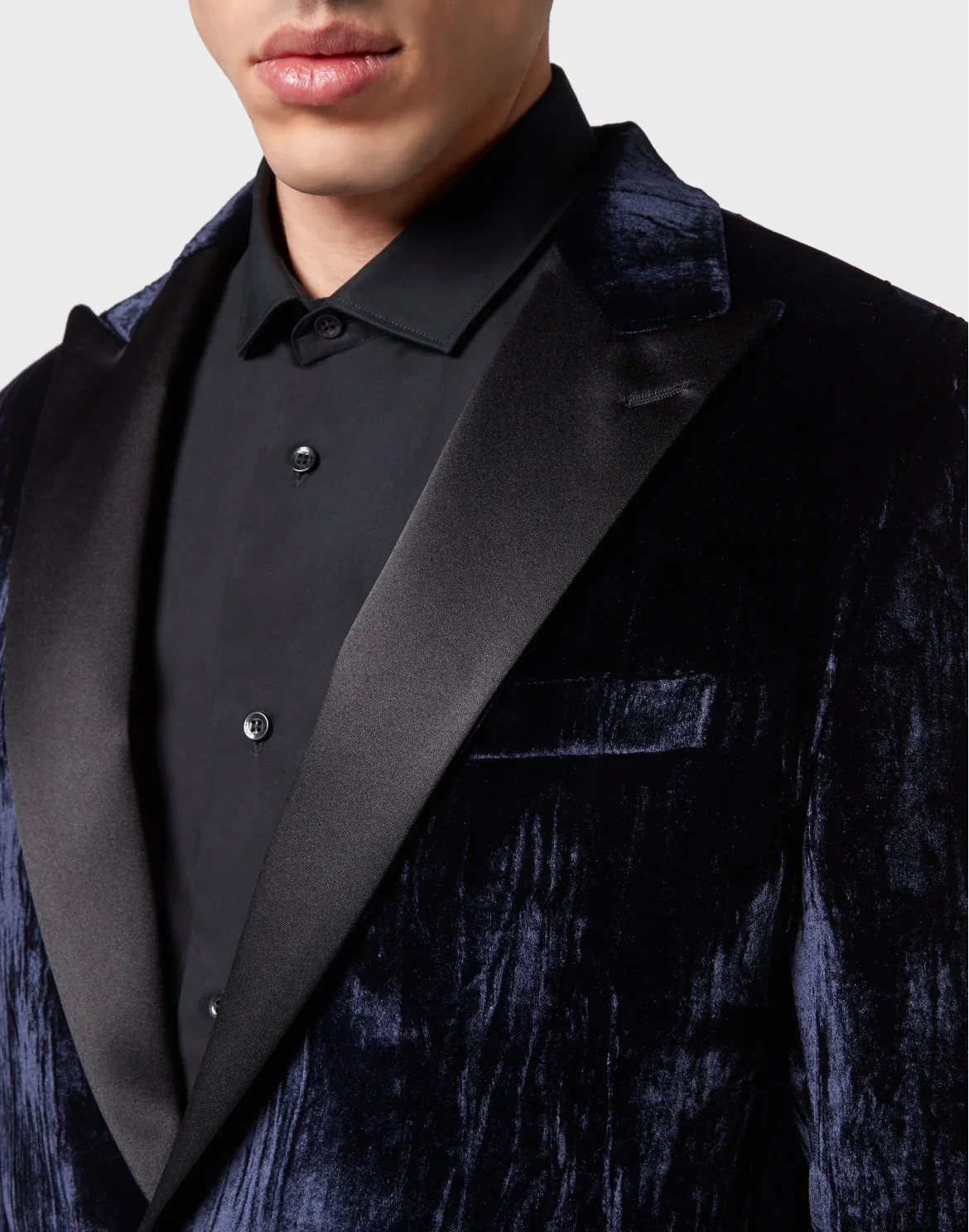 Velvet Blazer Lord Fit, цвет: Синий