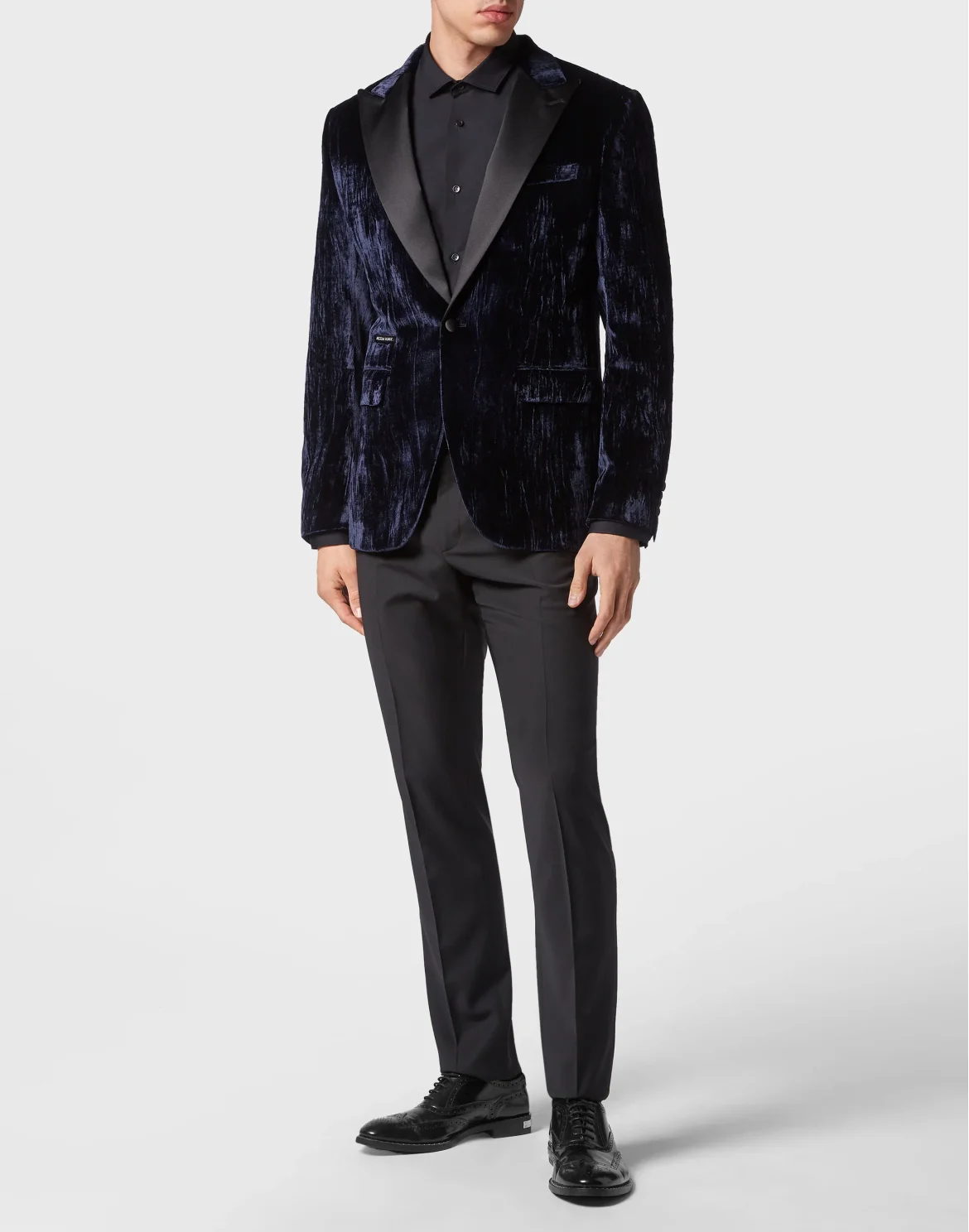 Velvet Blazer Lord Fit, цвет: Синий