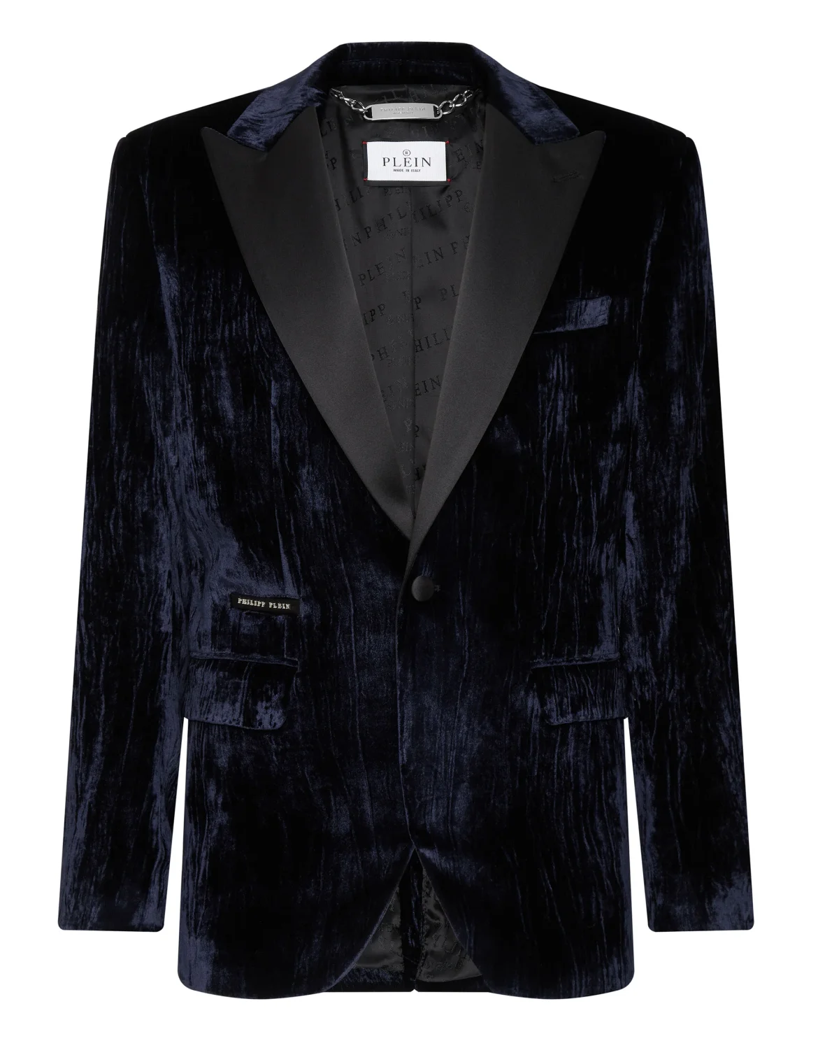 Velvet Blazer Lord Fit, цвет: Синий