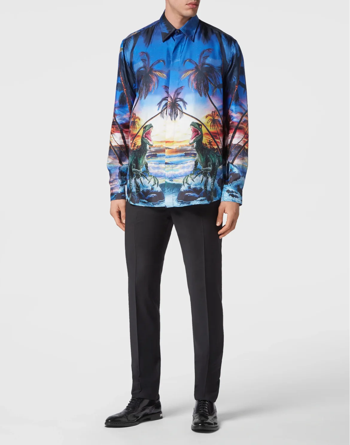 Silk Dandy Shirt Hawaii, цвет: Мультиколор