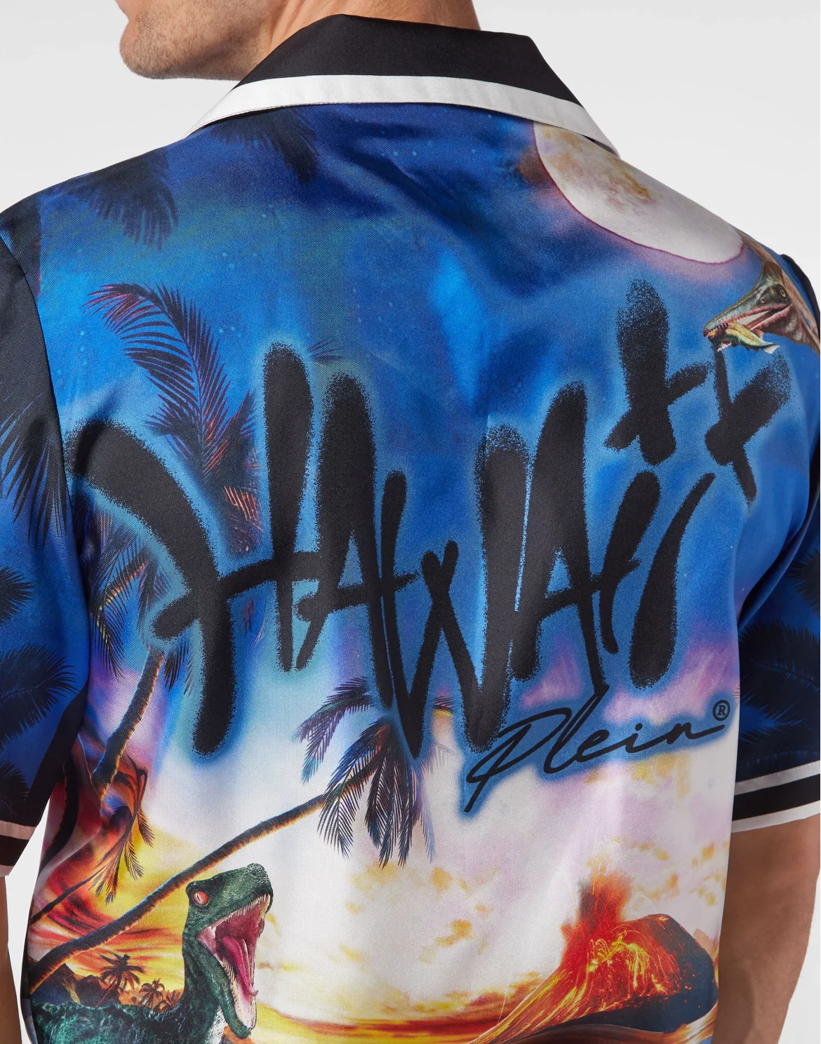 Silk Bowling Shirt SS Hawaii, цвет: Мультиколор
