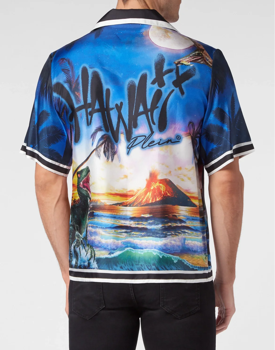 Silk Bowling Shirt SS Hawaii, цвет: Мультиколор