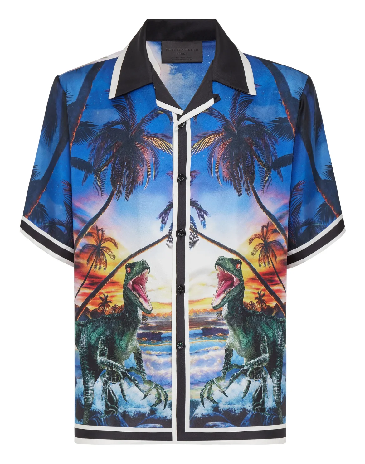 Silk Bowling Shirt SS Hawaii, цвет: Мультиколор
