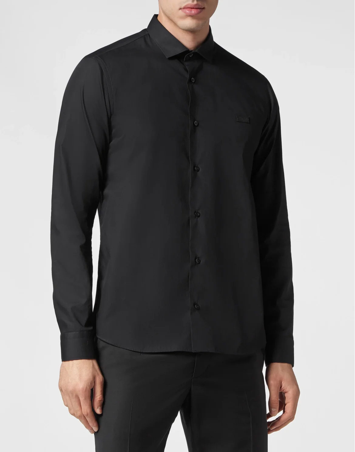Shirt Sugar Daddy Cut LS Skull&Bones, цвет: Черный