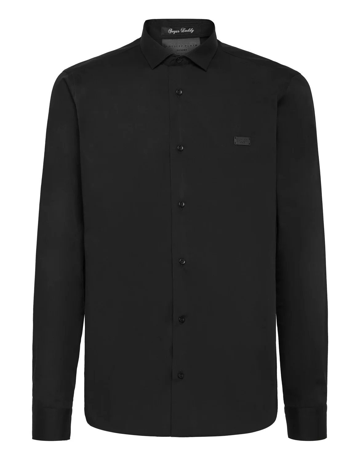 Shirt Sugar Daddy Cut LS Skull&Bones, цвет: Черный