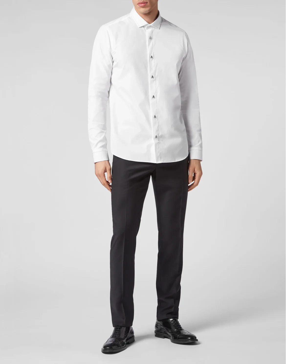 Shirt Sugar Daddy Cut LS, цвет: Белый